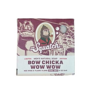 Dr Squatch Bow Chicka Wow Wow Mens Soaps Bar Limited Edition Valentine 5oz Wash